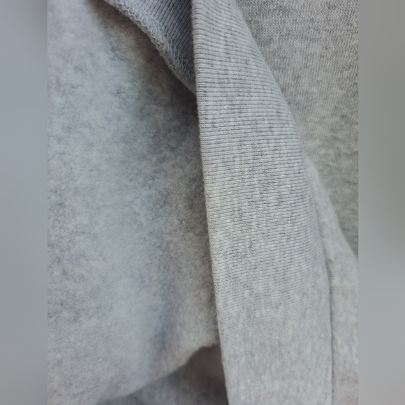 Express Pearl Embellished Gray Sweatshirt Dress Size Meduim - Picture 8 of 10